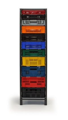 Lensvelt Crate Cabinet, One Column
