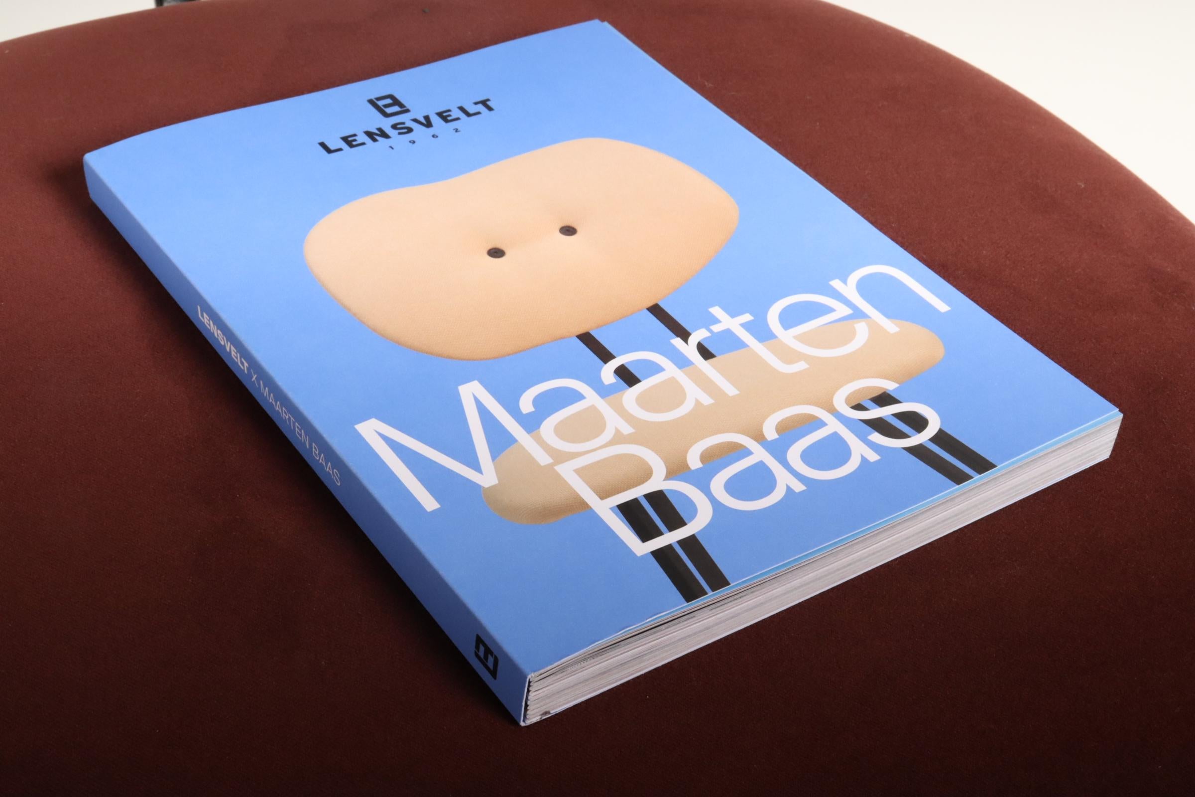 Lensvelt Maarten Baas 101 Upholstered Kvadrat NITTO 0857 + Booklet For Sale 1