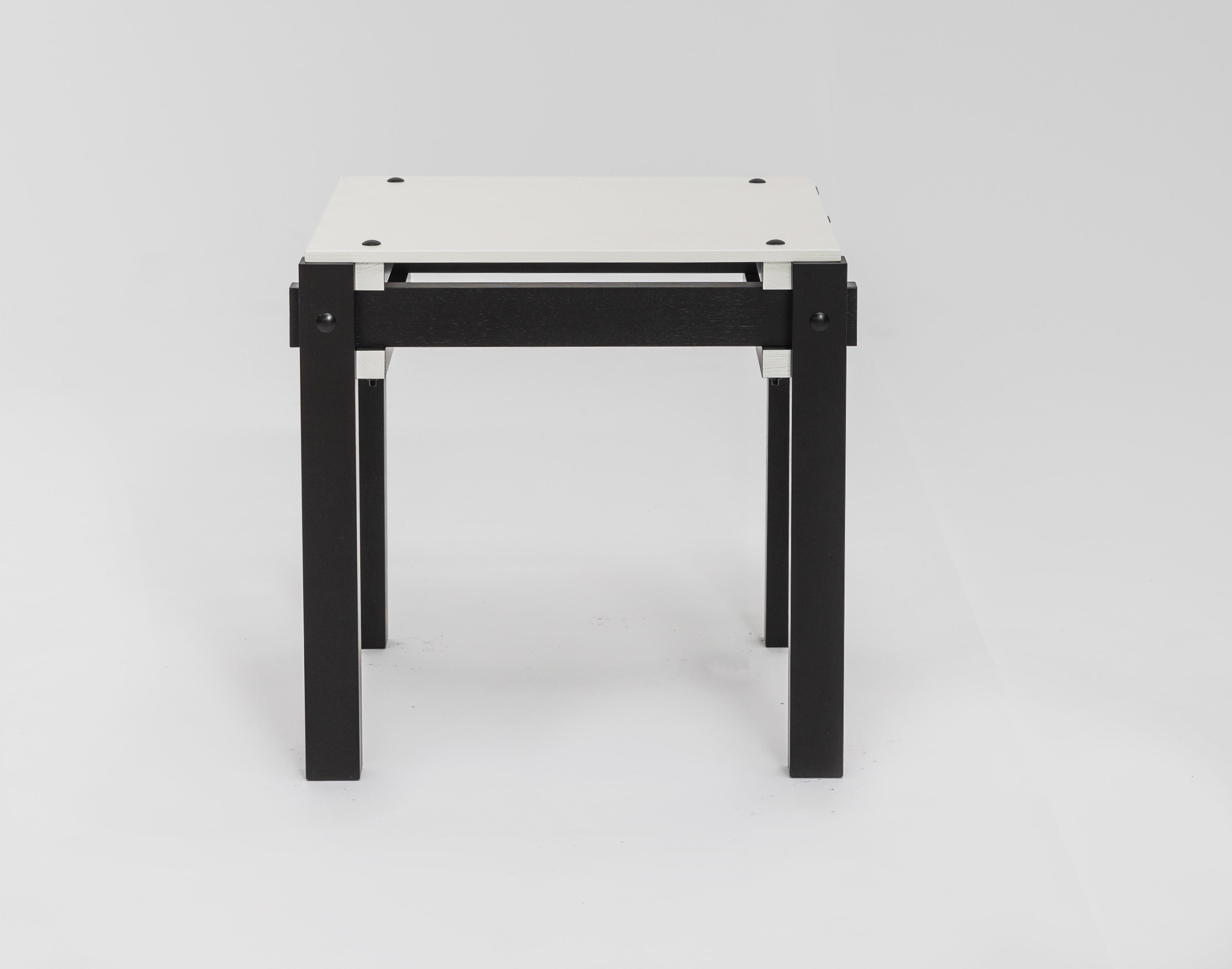 Moderne Tabouret militaire Lensvelt de Gerrit Rietveld en vente