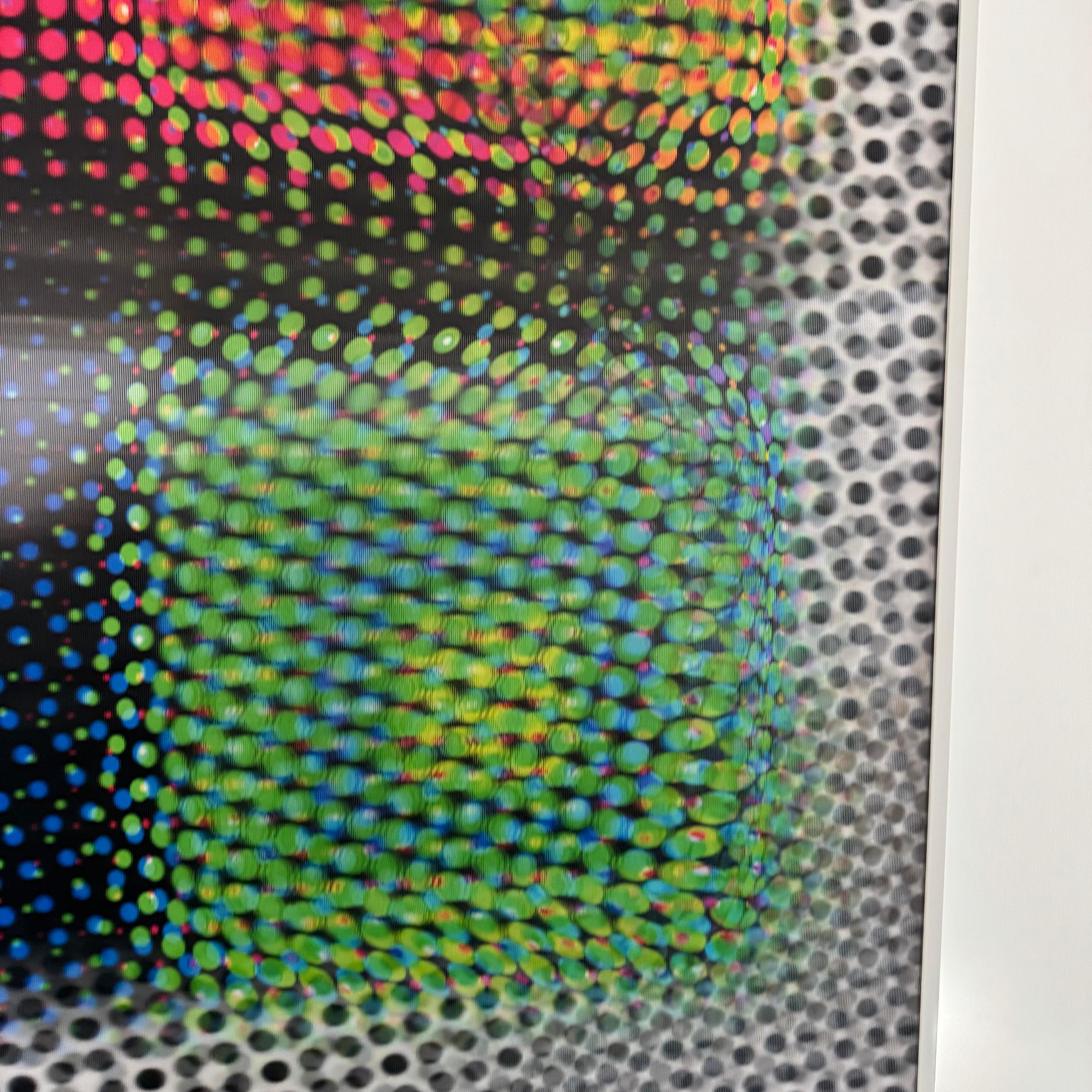 Lentikular-Kunstwerk „Four Square“ von Bruce Reinfeld, 2020er Jahre, USA im Angebot 4