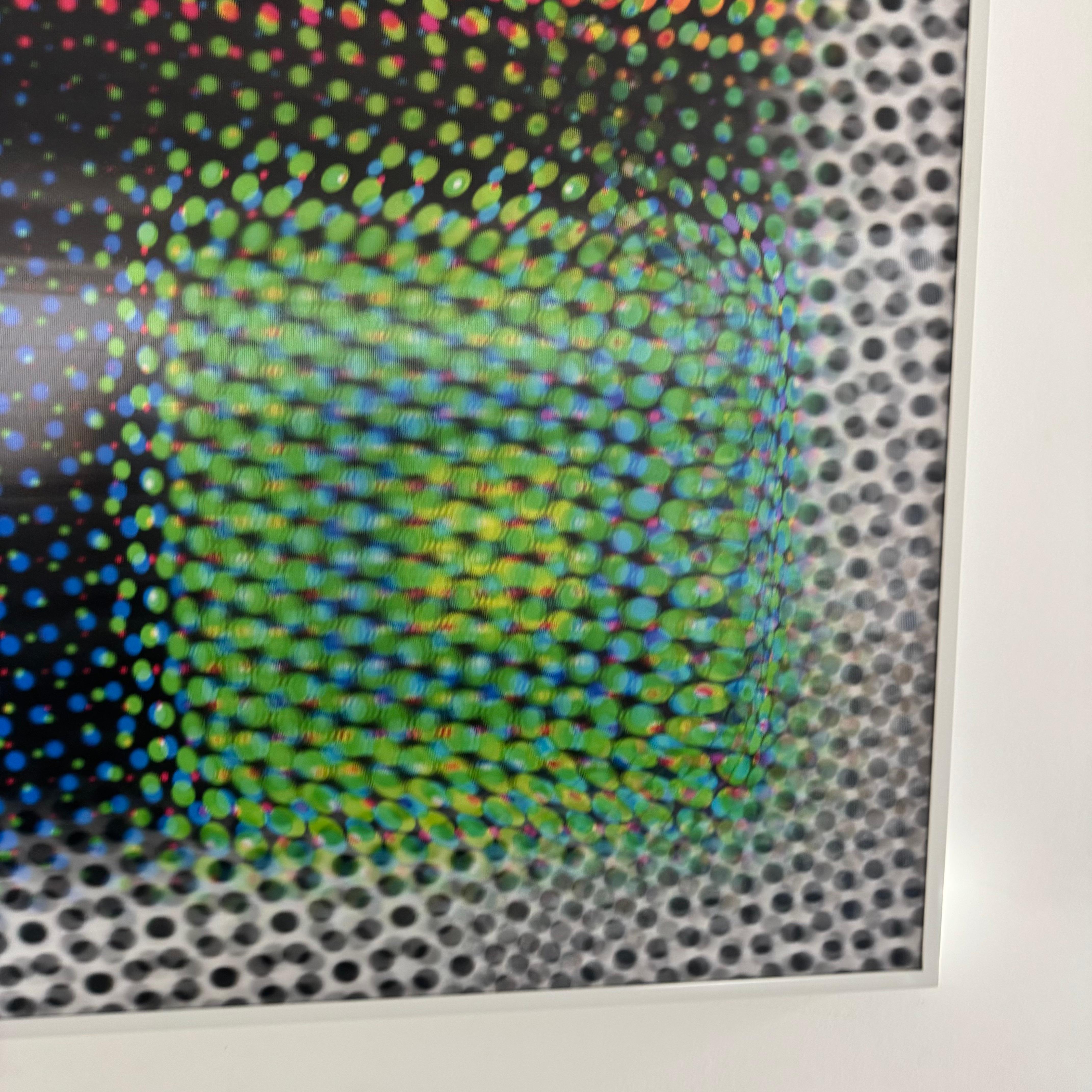 Lentikular-Kunstwerk „Four Square“ von Bruce Reinfeld, 2020er Jahre, USA im Angebot 5