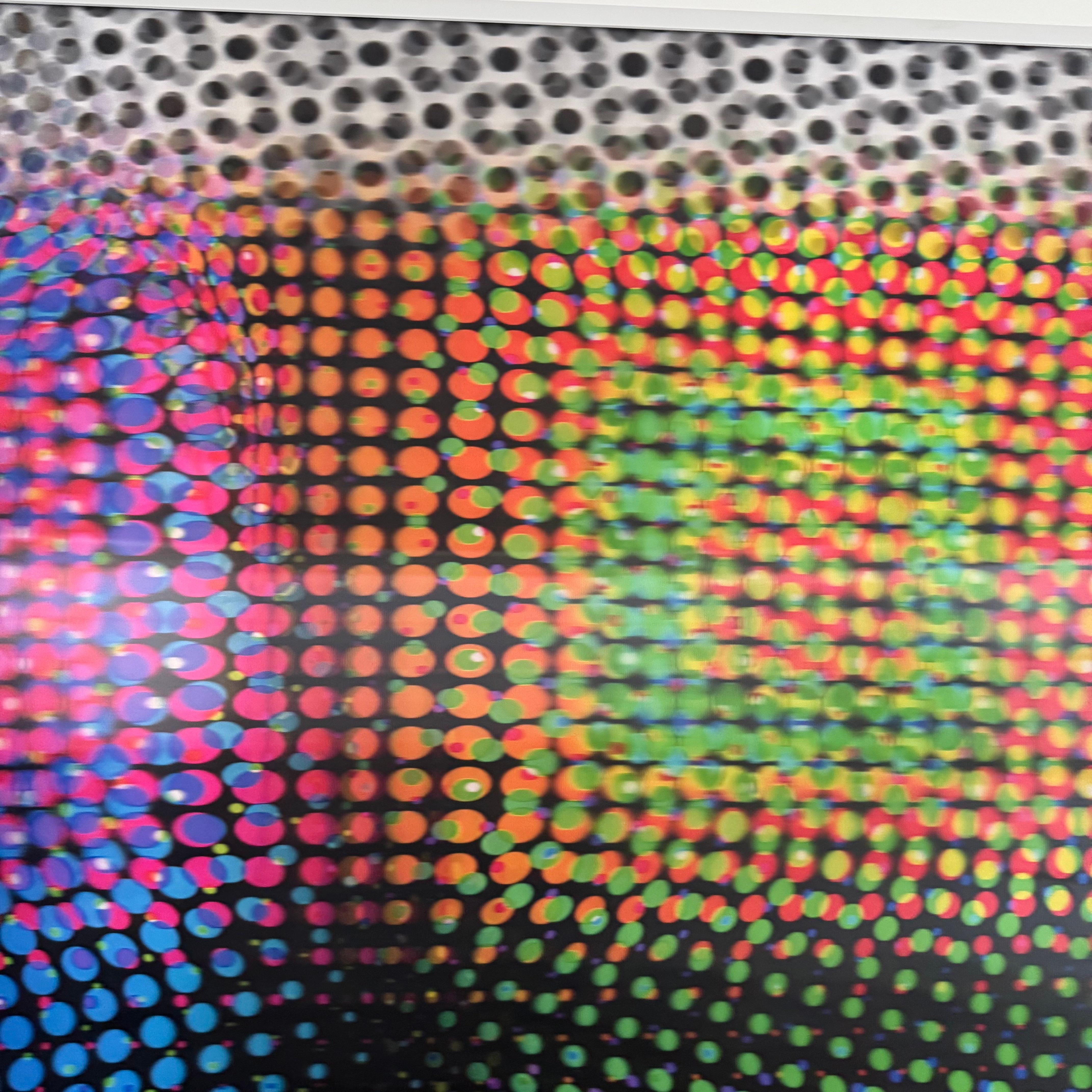 Lentikular-Kunstwerk „Four Square“ von Bruce Reinfeld, 2020er Jahre, USA im Angebot 1