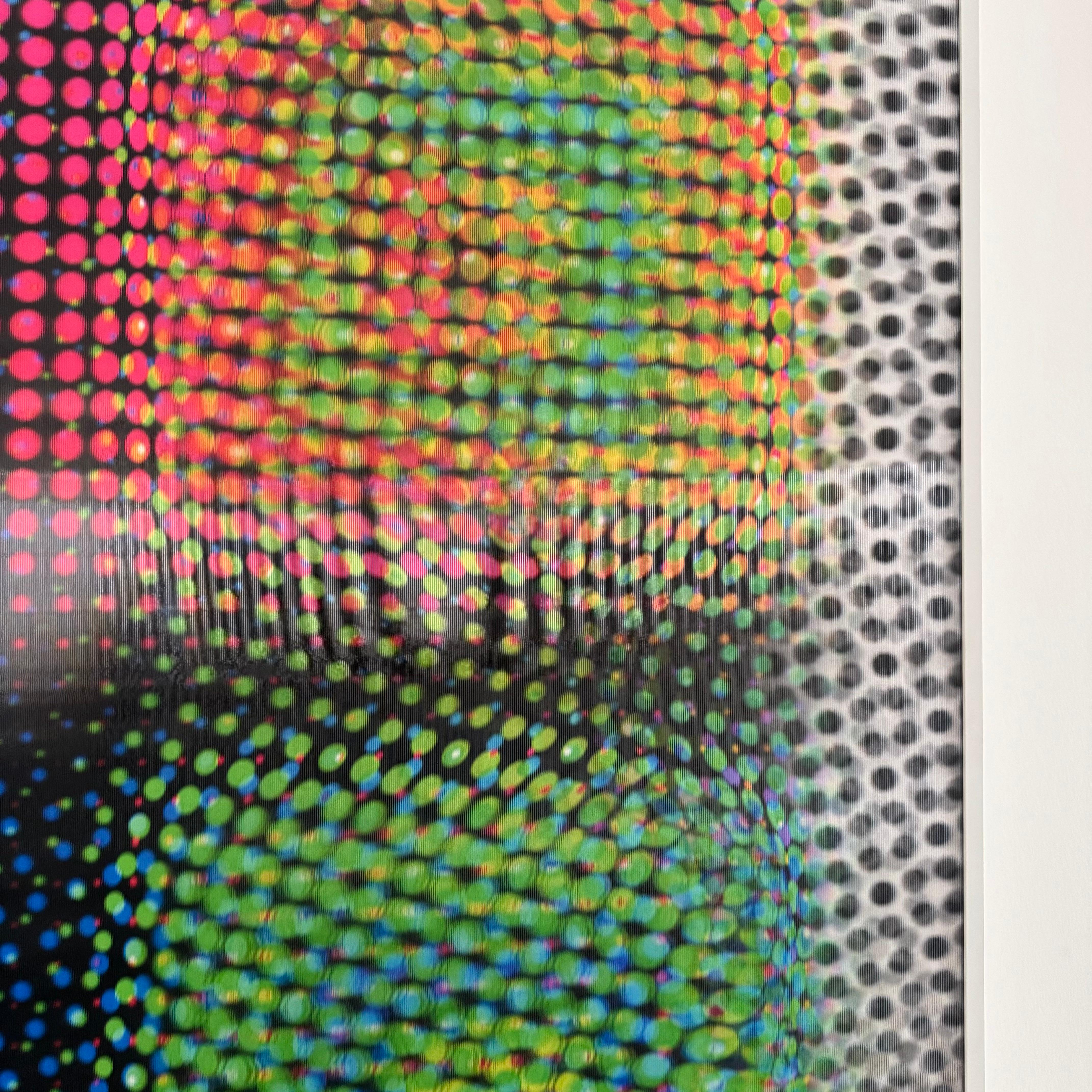 Lentikular-Kunstwerk „Four Square“ von Bruce Reinfeld, 2020er Jahre, USA im Angebot 3