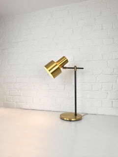 Schreibtischlampe „Lento Brass“ von Jo Hammerborg für Fog & Mørup, Dänemark, 1960er Jahre