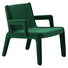 Fauteuil de salon Lento vert jade par Frank Chou