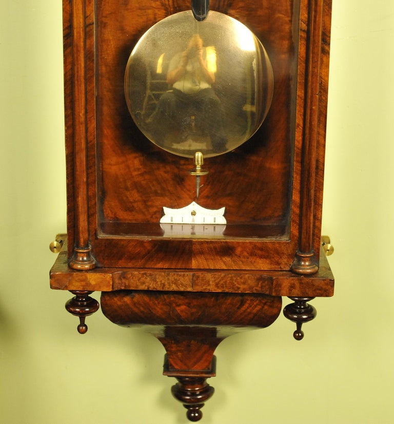 Lenzkirch Vienna Regulator Wall Clock For Sale at 1stDibs