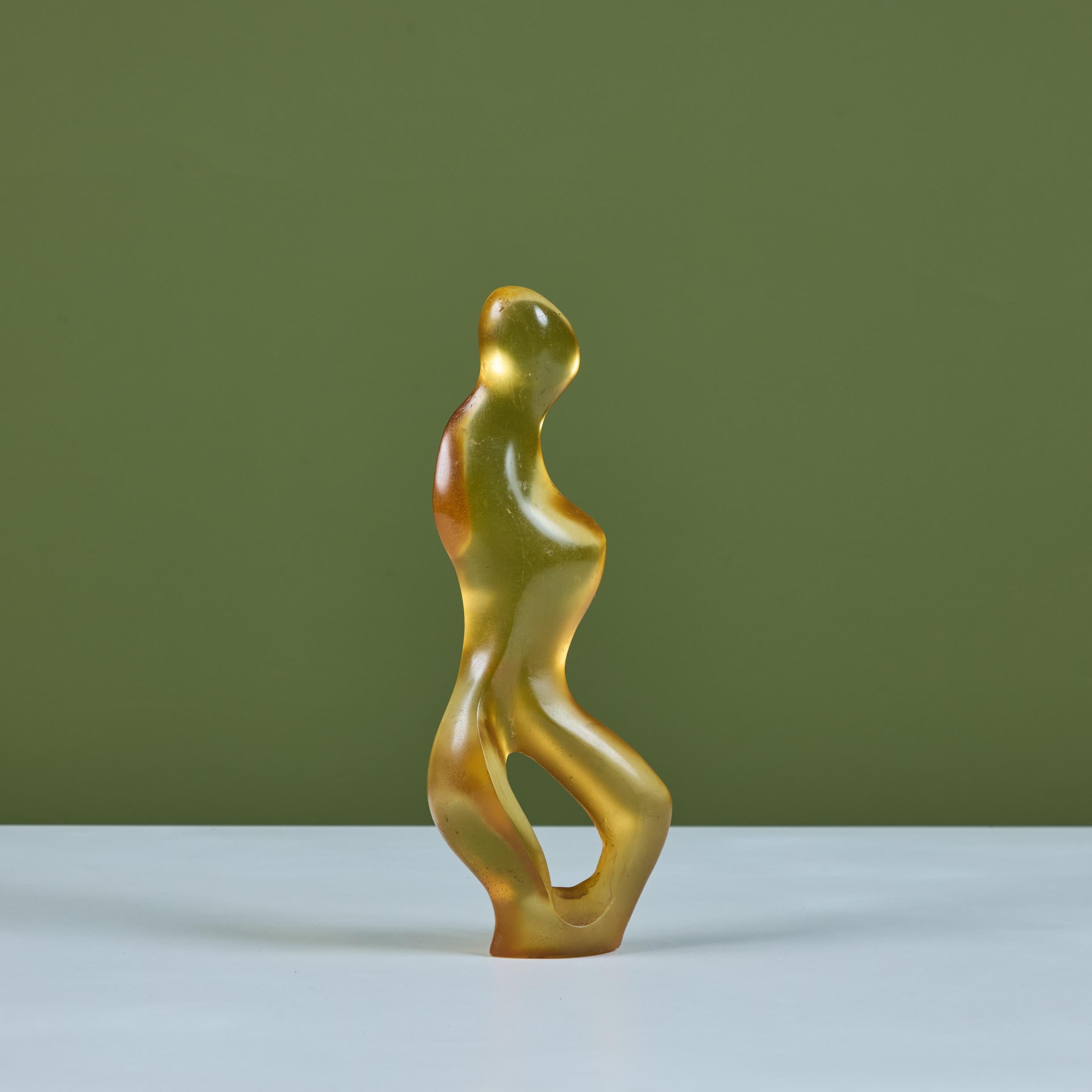 Leo Amino Style Resin Sculpture For Sale 1