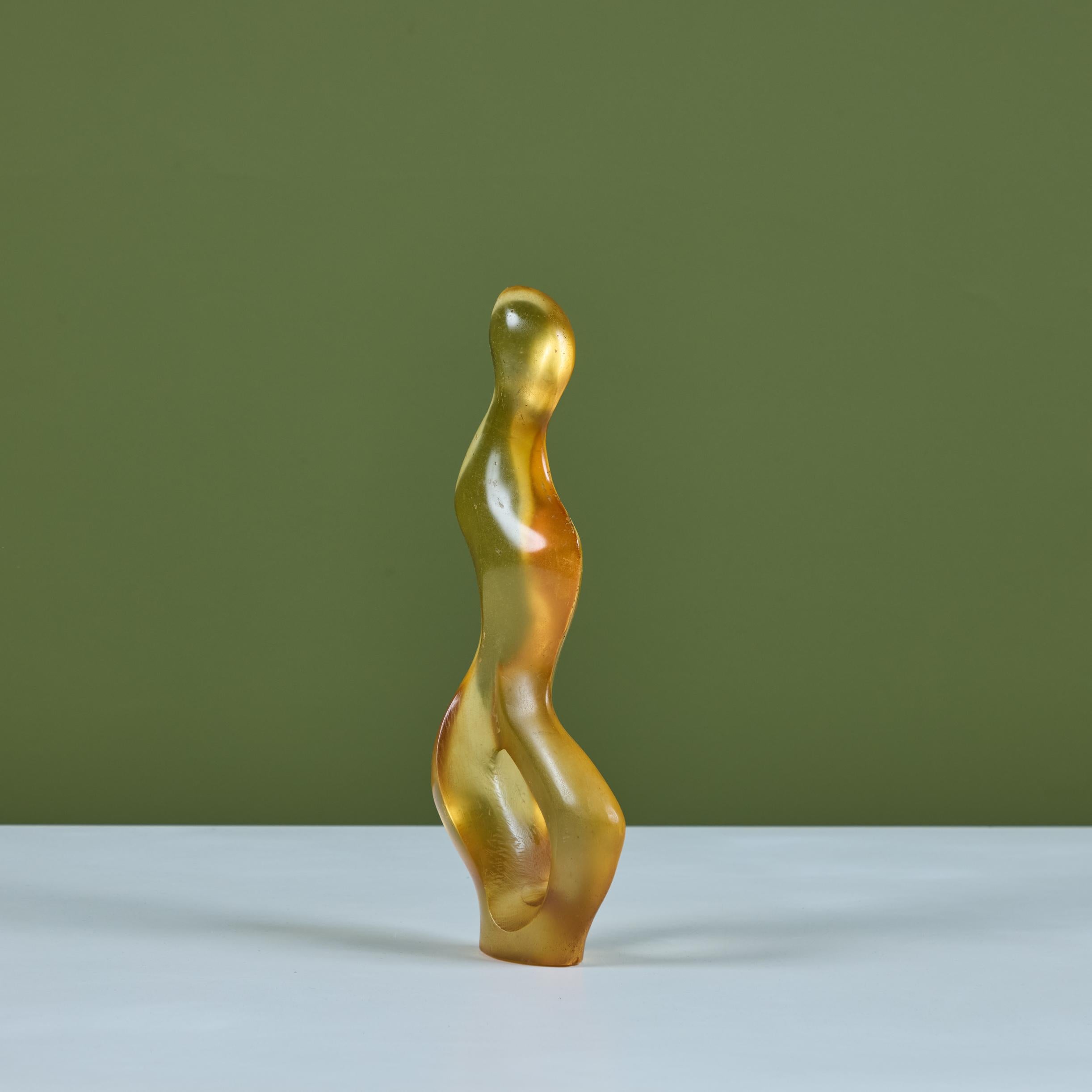 Leo Amino Style Resin Sculpture For Sale 2