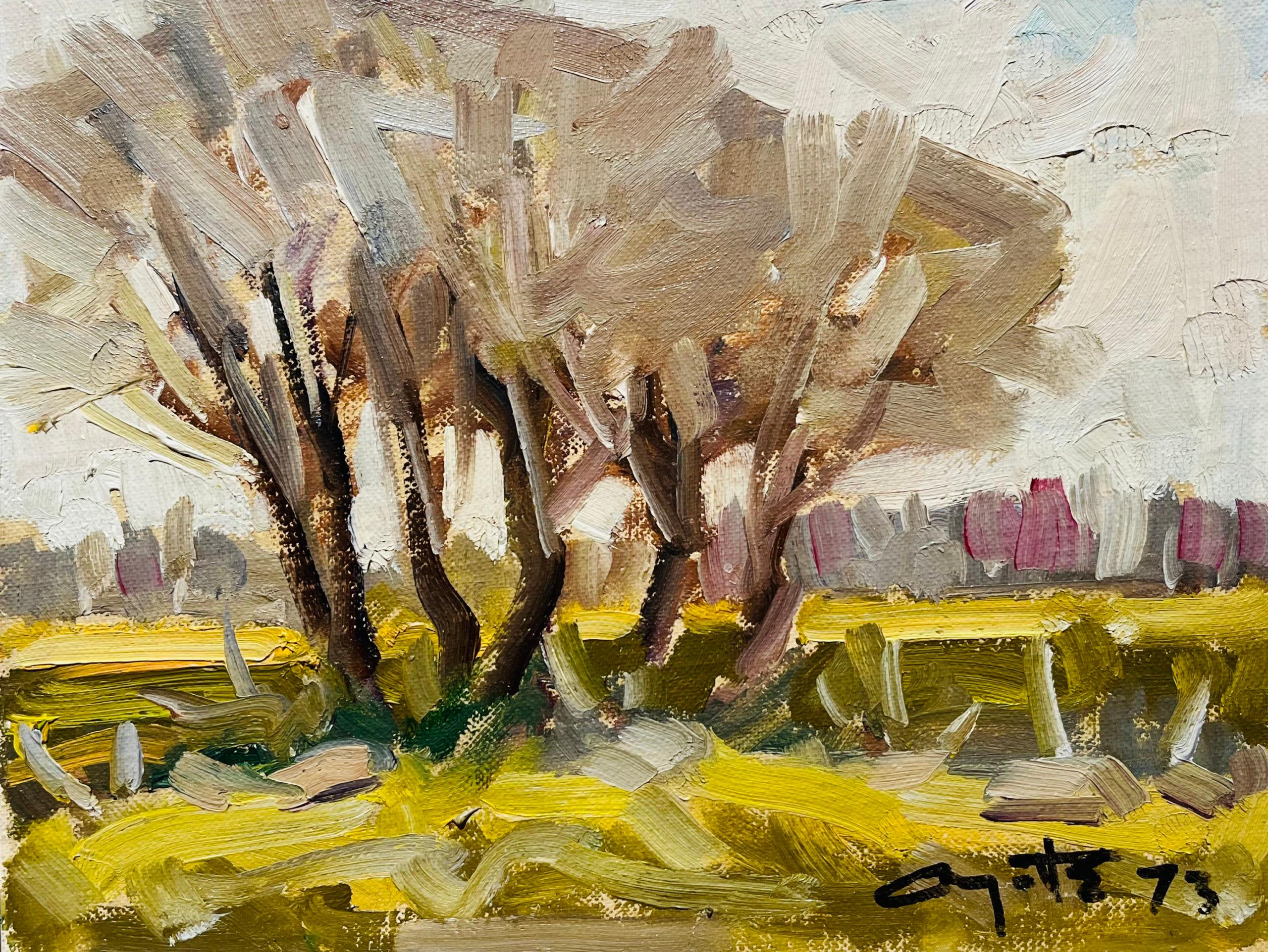 Leo Ayotte Landscape Painting - Quebec landscape