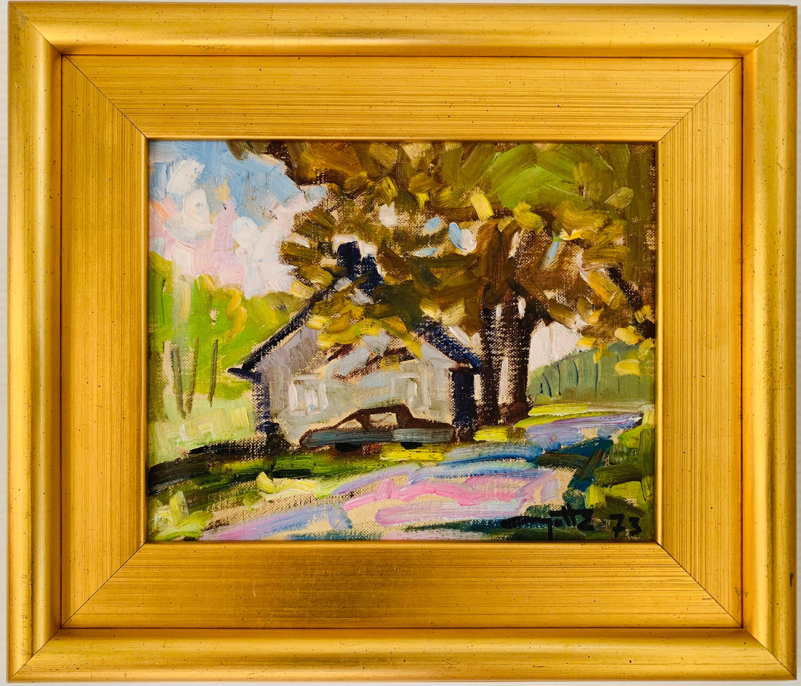 senza titolo - Painting di Leo Ayotte