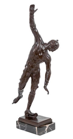 Leo Berger "Skater" Patinated Bronze