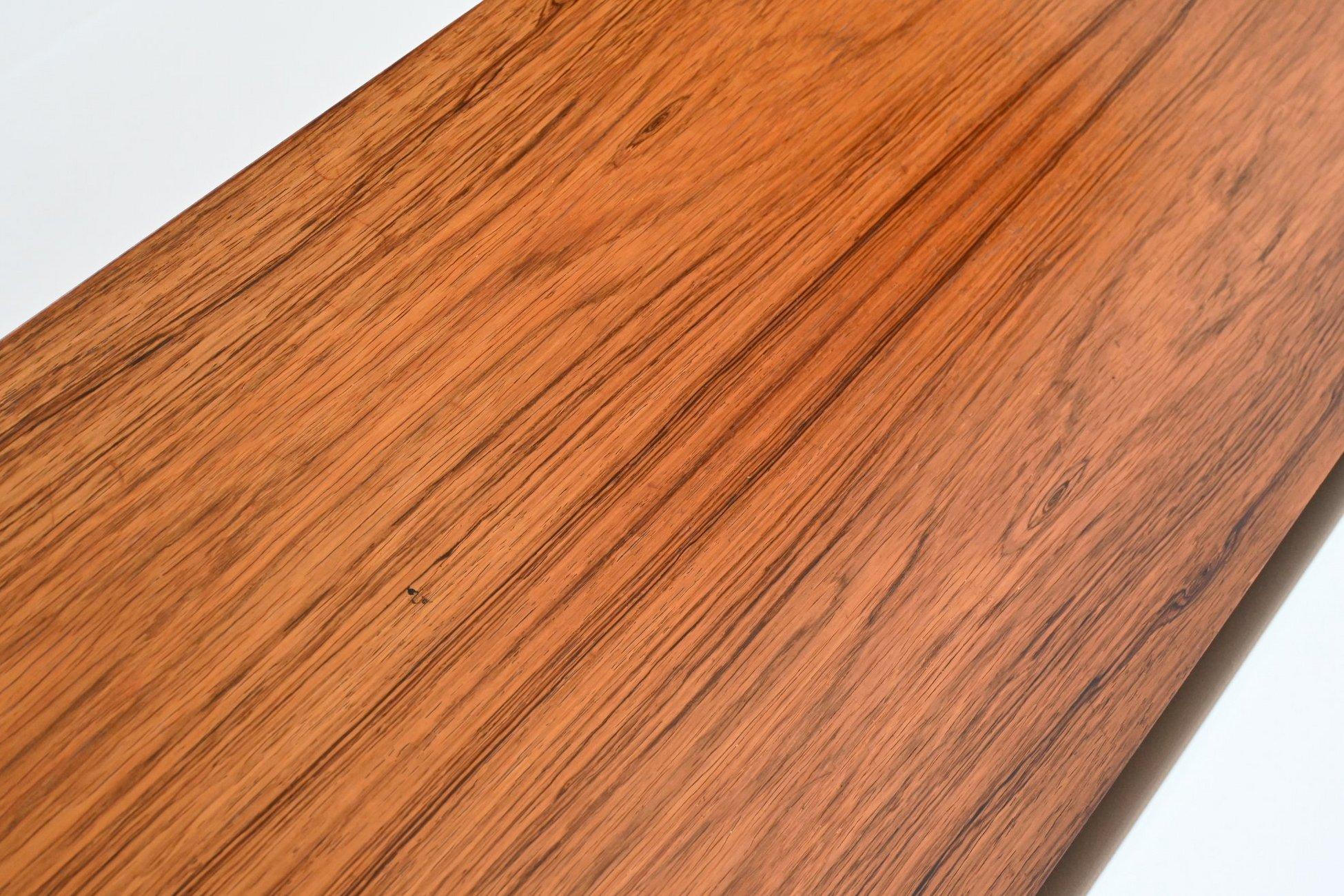 Leo Bub symmetric sideboard in rosewood Bub Wertmobel Germany 1960 9