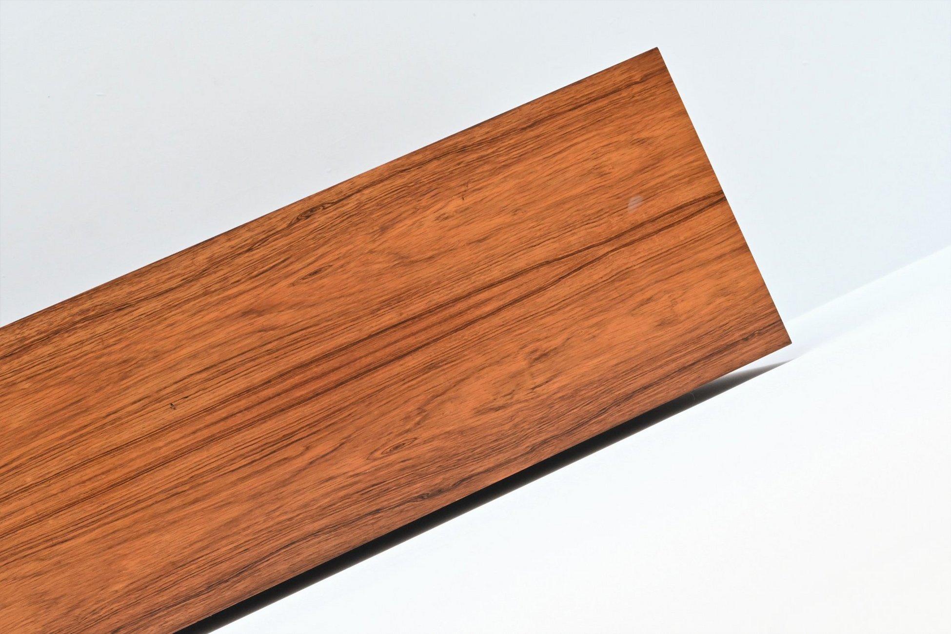 Leo Bub symmetric sideboard in rosewood Bub Wertmobel Germany 1960 13