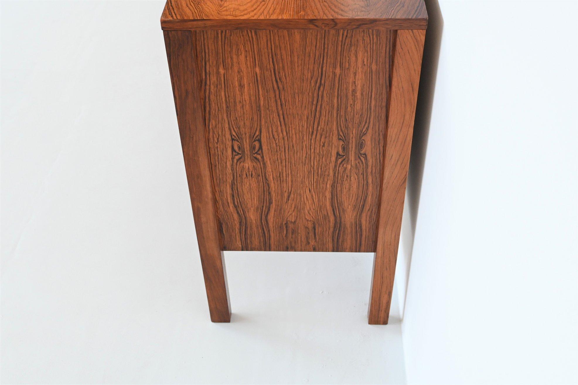 Leo Bub Symmetric Sideboard in Woven Rosewood, Germany, 1960 9