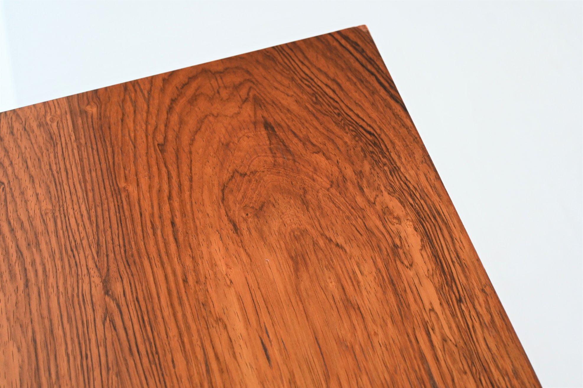 Leo Bub Symmetric Sideboard in Woven Rosewood, Germany, 1960 13