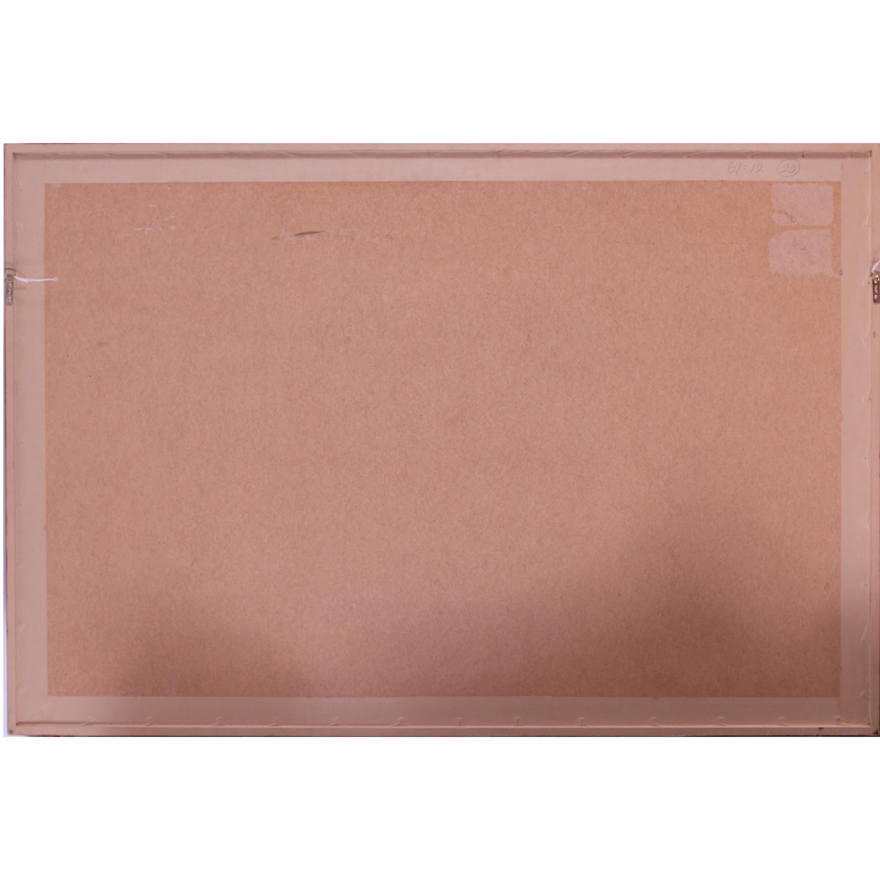 1983 großes britisches Ölgemälde 