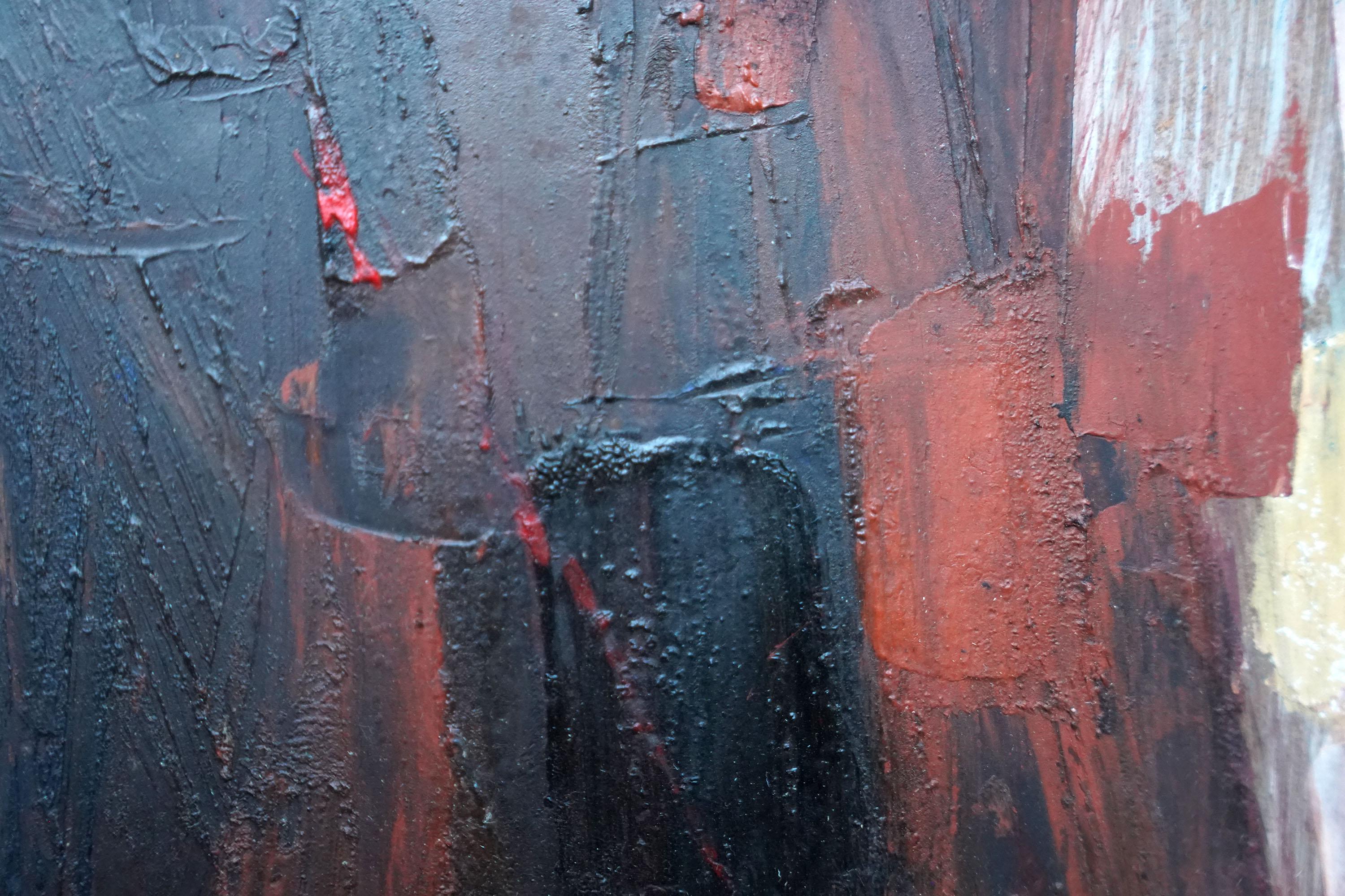 Astratto 1955 - Astratto britannico  pittura ad olio artista della Slade School in vendita 6