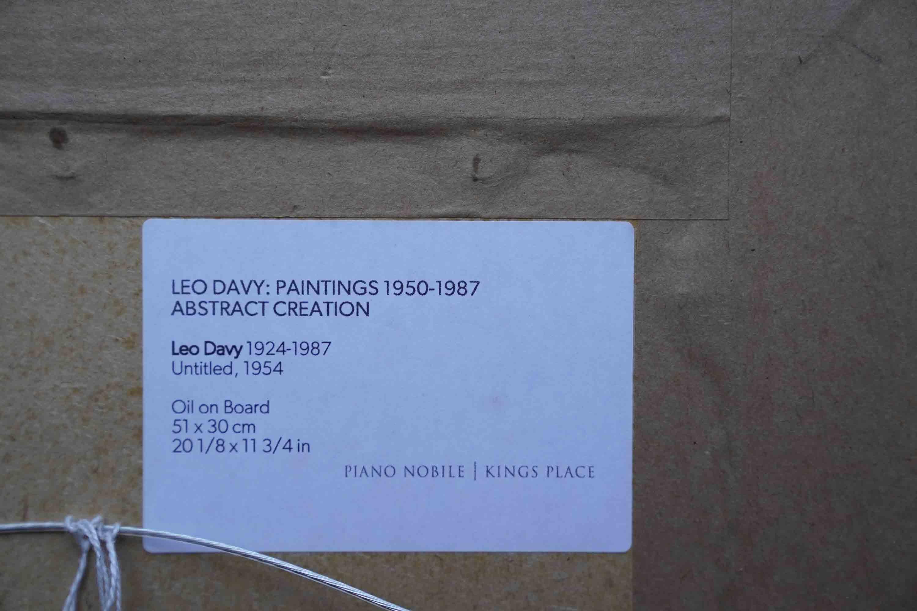 Anni Cinquanta astratto - British 1954 arte astratta pittura ad olio Slade School artista in vendita 7