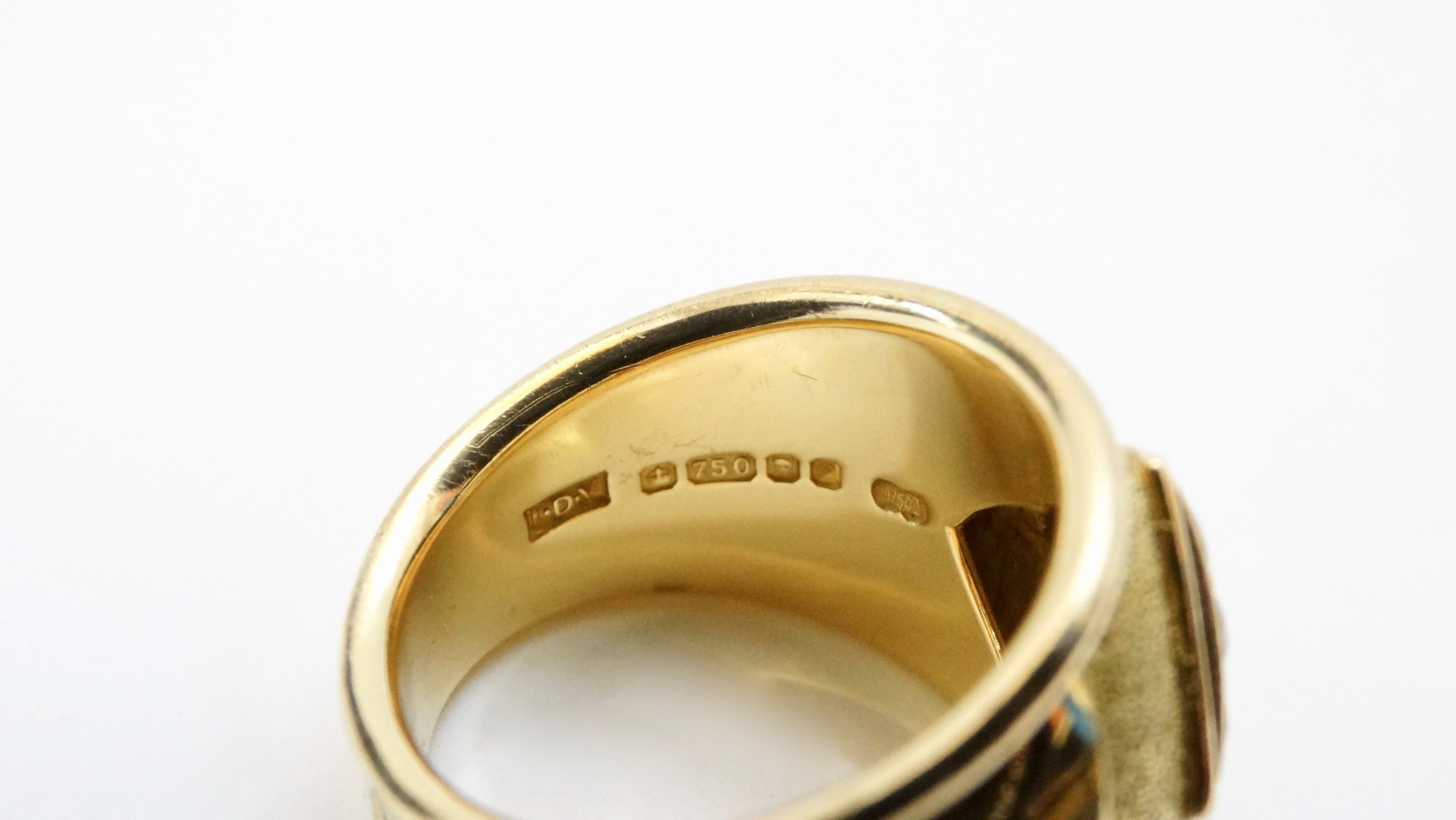 fake 18k gold ring