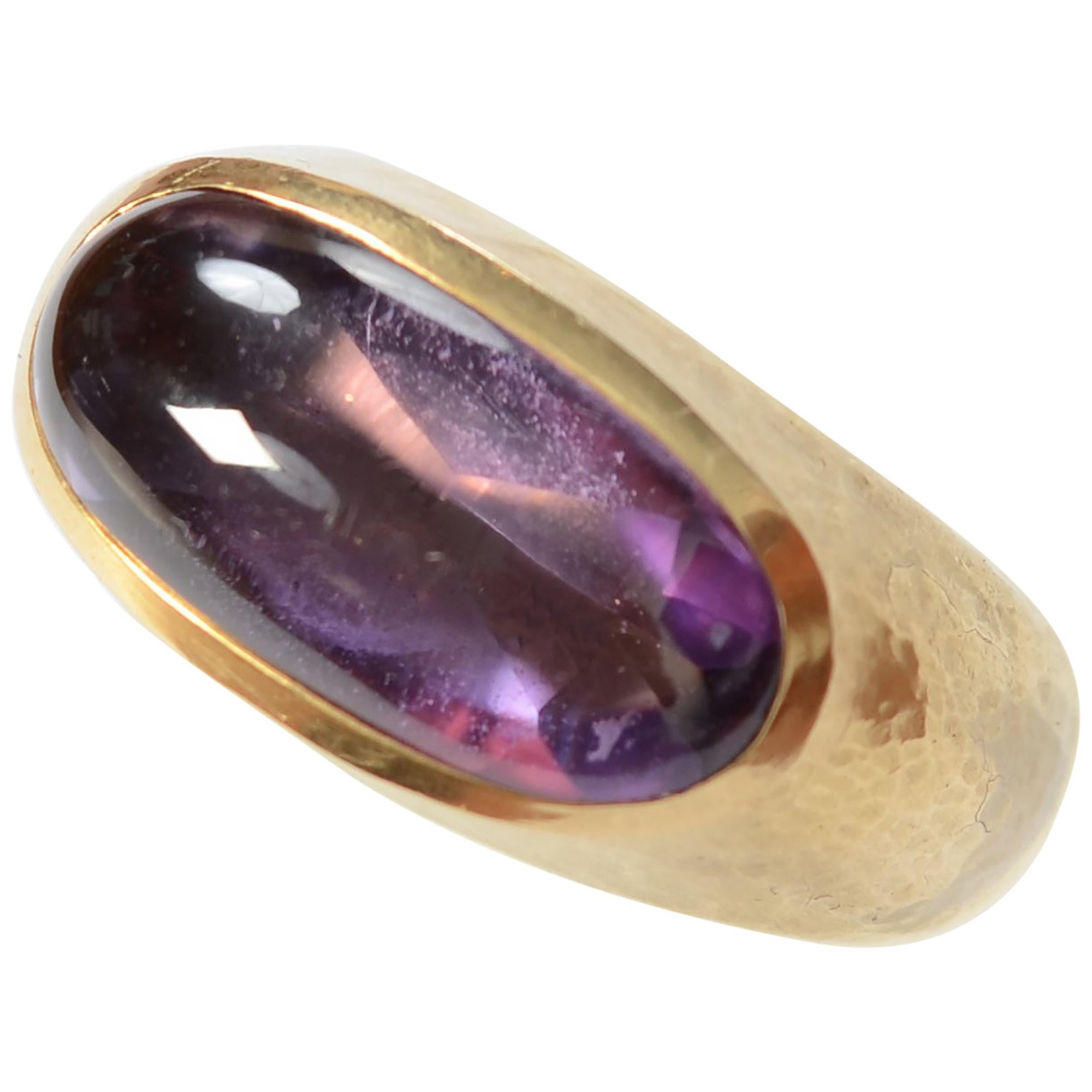 Leo De Vroomen Amethyst Ring For Sale