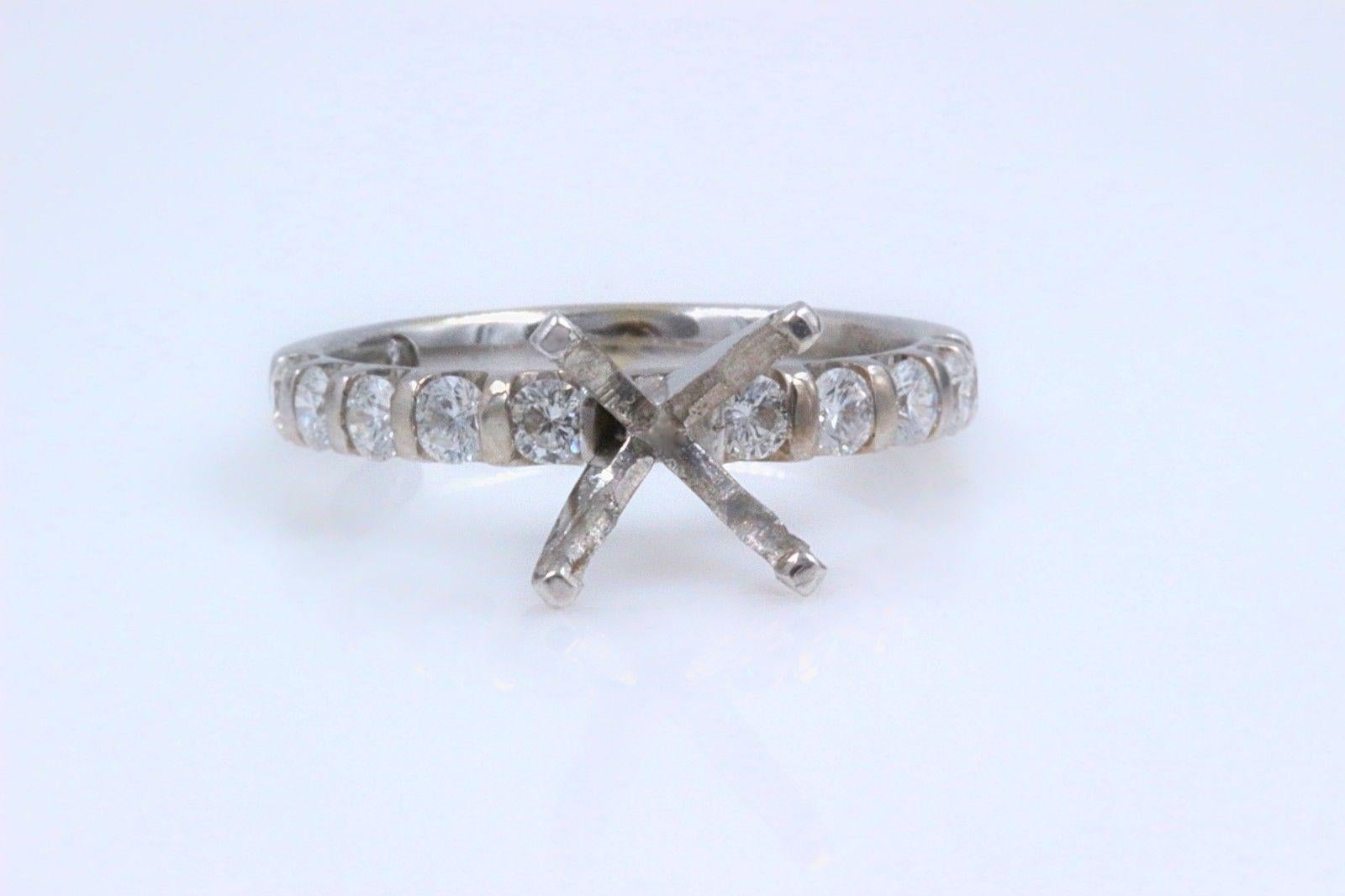 solitaire with diamond band