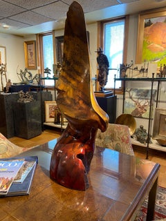 Expecting to Fly, 36" high bronze