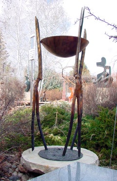 Used Offerings, 68" tall bronze