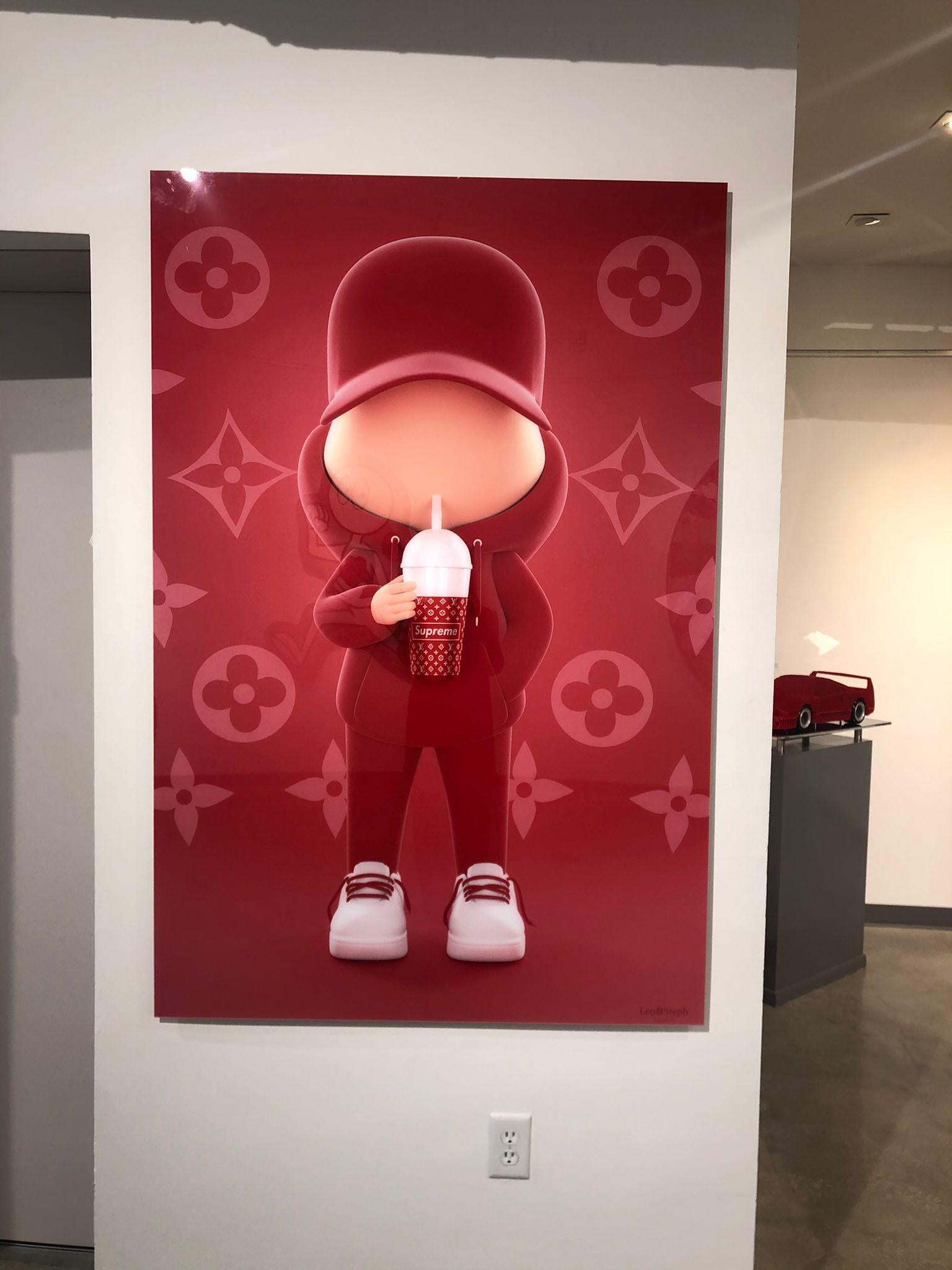 Kidcup Supreme von Leo & Steph (Zeitgenössisch), Mixed Media Art, von Leo et Steph