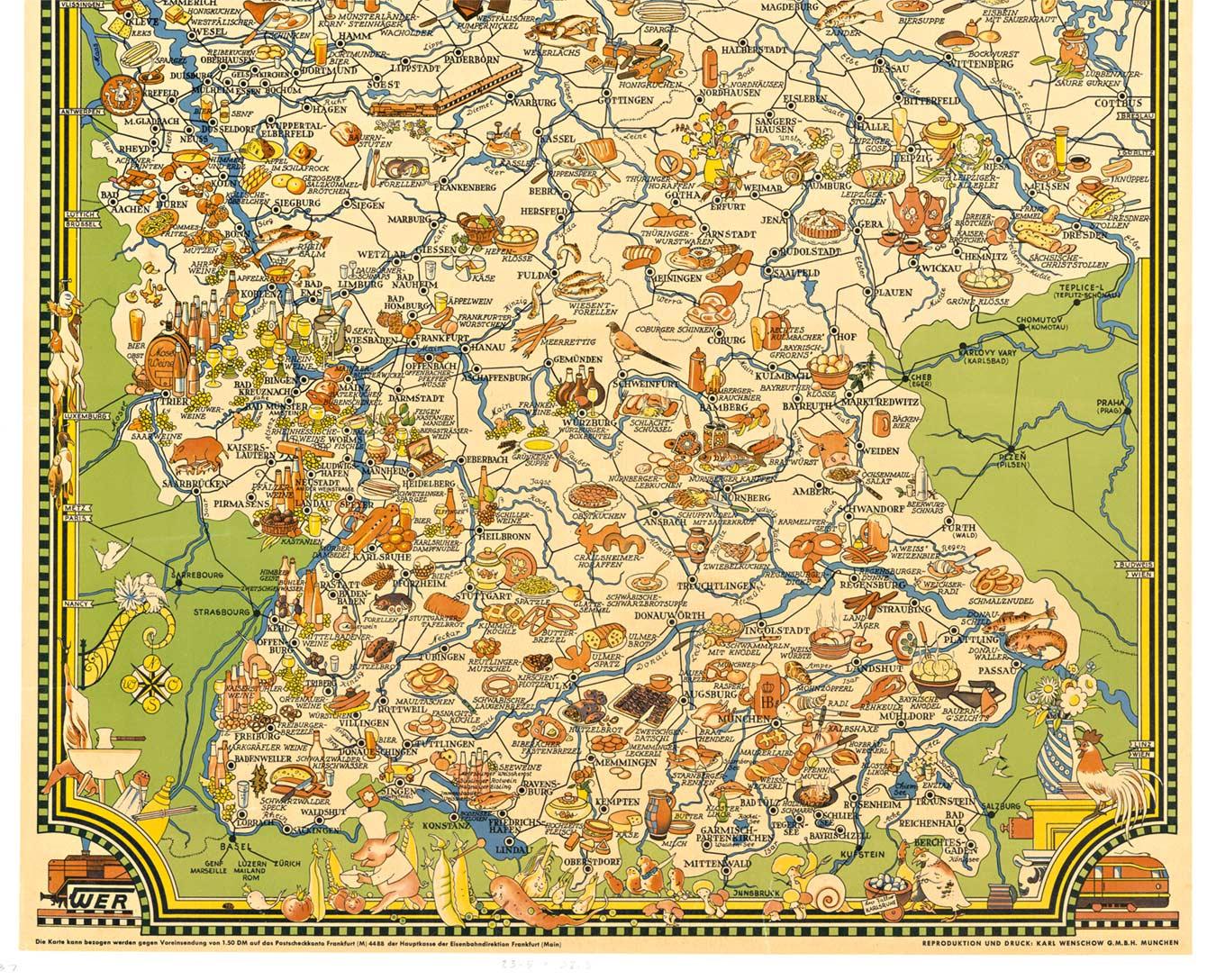 deutschlandkarte 1930