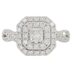 Used  Leo First Light Diamond Engagement Ring