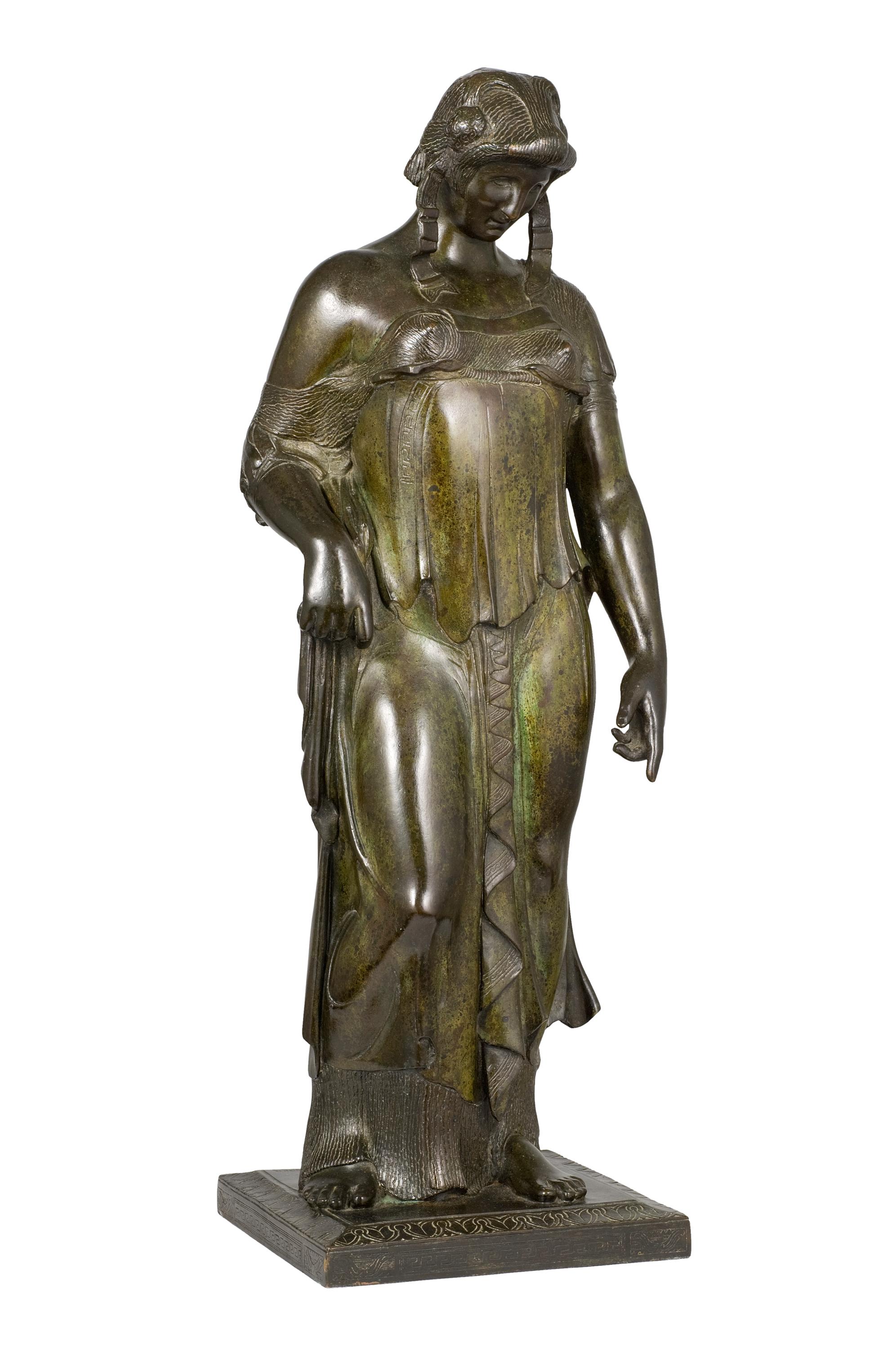 Mujer guerrera - Sculpture de Leo Friedlander