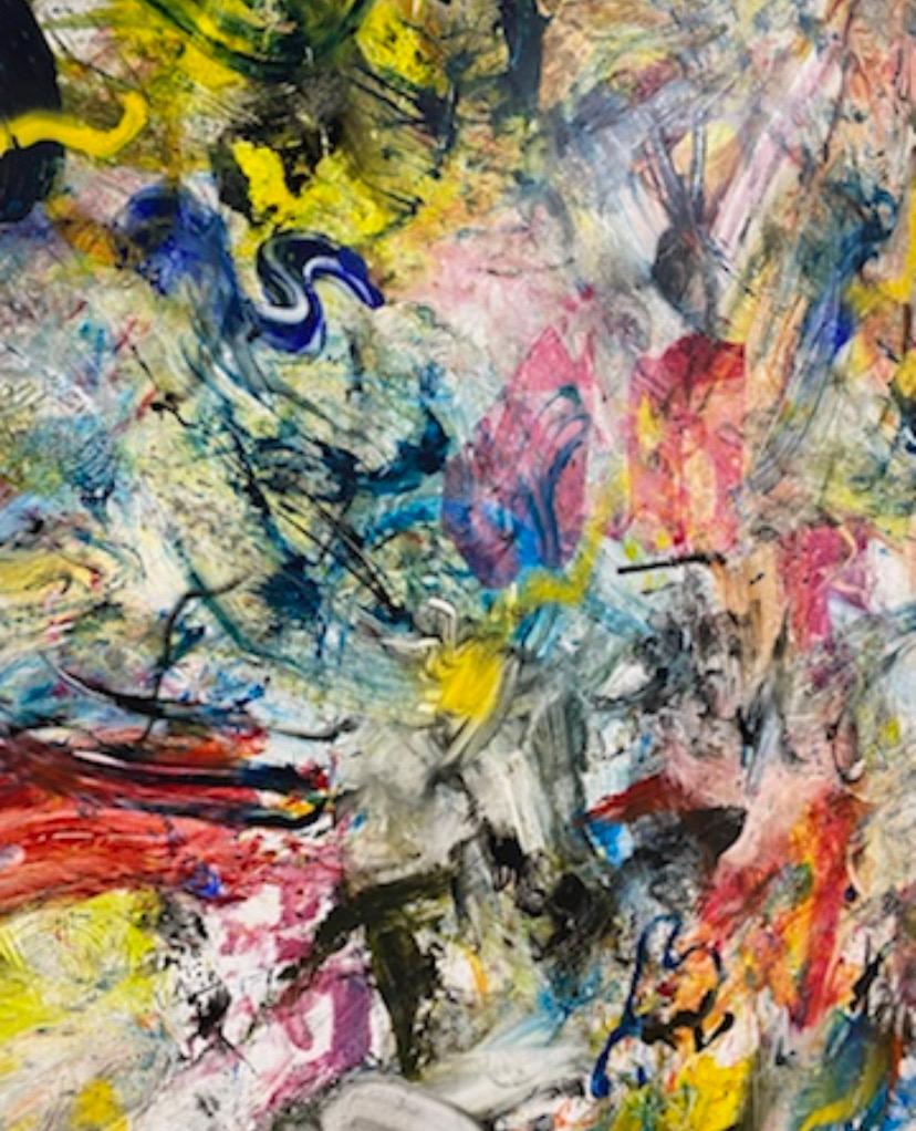 Wally Bounce - Painting Contemporaneo di Leo Gabin