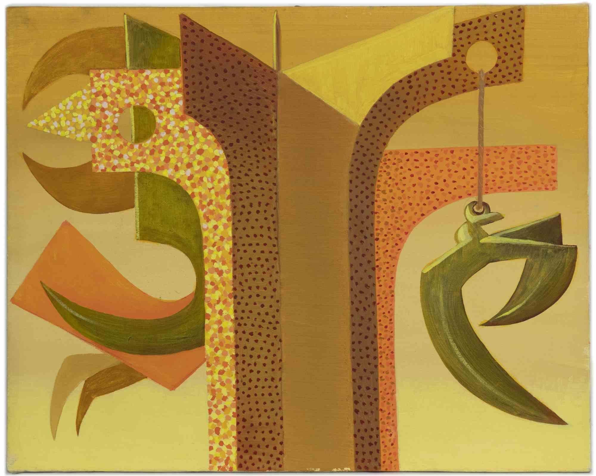 Composition abstraite est une œuvre d'art contemporain réalisée par Leo Guida dans les années 1970.

Huile sur toile de couleurs mélangées

Leo Guida  (1992 - 2017). Sensible aux questions d'actualité, aux mouvements artistiques et aux techniques