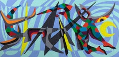 Colore - Tempera di Leo Guida - Anni '70