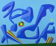 Isola -  Olio su Wood di Leo Guida - 1992