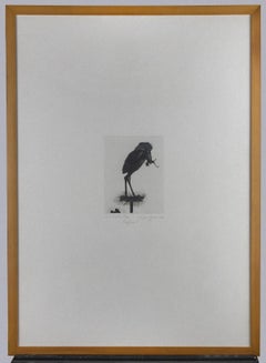 Border 3 - Original Etching on Paper by Leo Guida - 1972