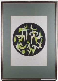 Circus - Original Screen Print by Leo Guida - 1994