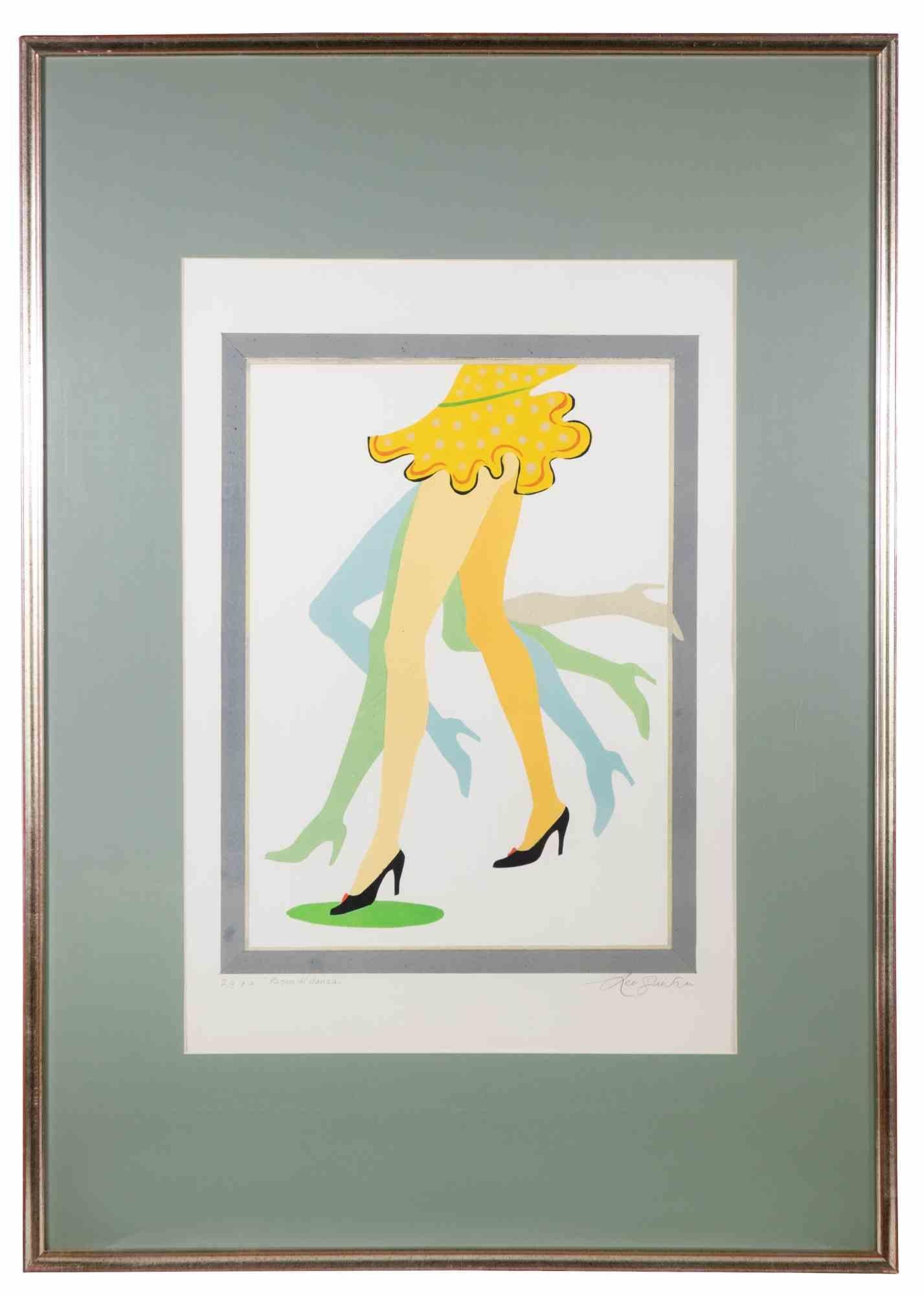 Dance Step - Lithograph by Leo Guida - 1975 For Sale 2