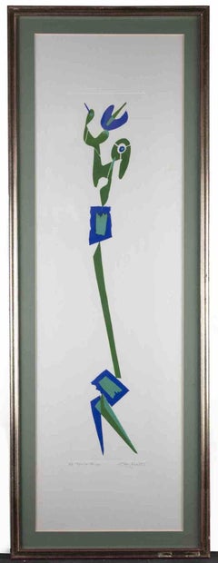 Equilibrist - Etching by Leo Guida - 1970s
