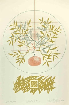 Future Garden - Screen print by Leo Guida - 1976