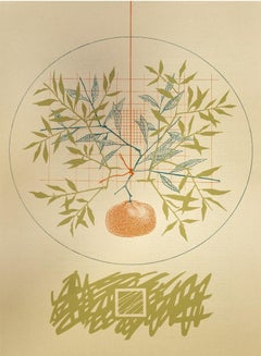 Future Garden - Original Screen Print by Leo Guida - 1976 