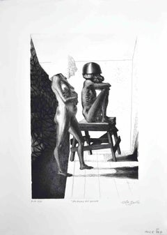 La Donna del Soldato - Drawings by Leo Guida - 1971