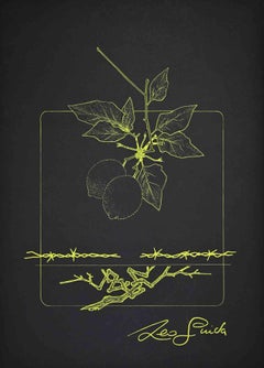 Lemon Branch - Screen Print by Leo Guida - 1970s