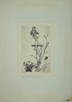 Living Nature - Original Etching by Leo Guida - 1970s