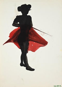 Matador - Monotype Lithograph - Late 20th century