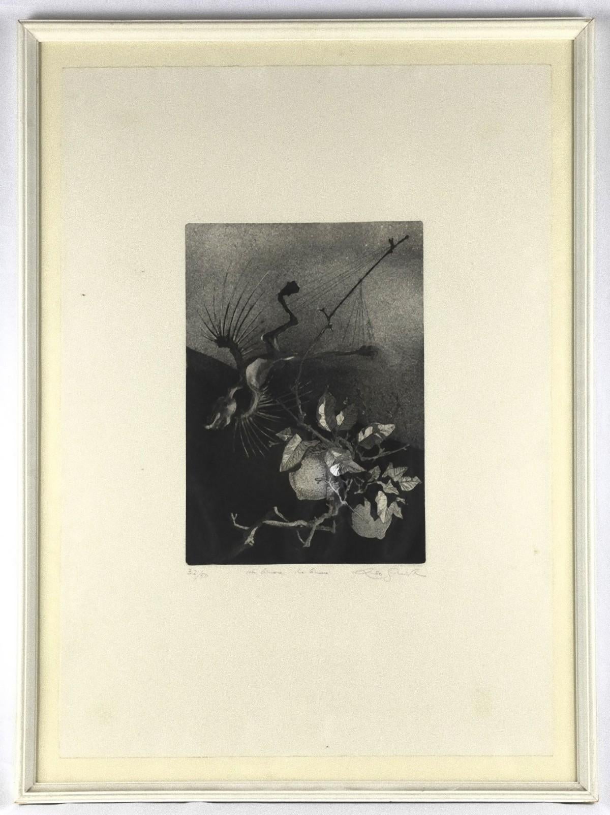 One Lemon, Two Lemons - Original Etching by Leo Guida - 1975 For Sale 1