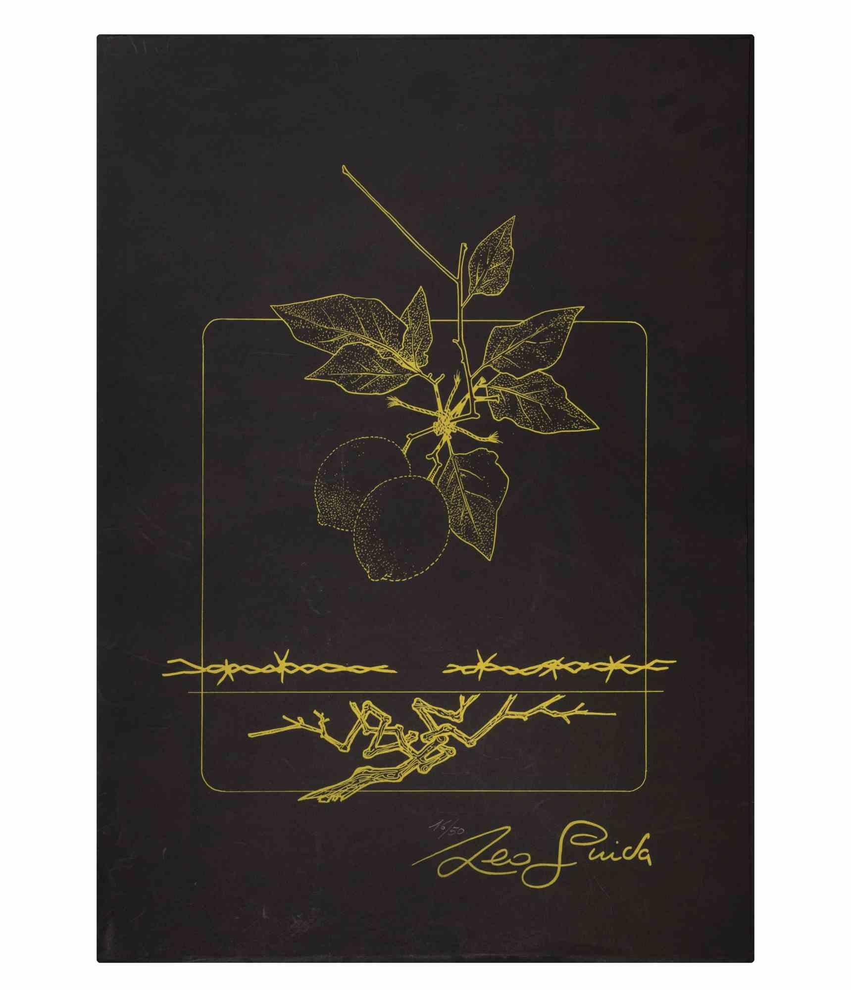 Still Life ist ein Kunstwerk, das 1976 von dem italienischen Künstler AM Contemporary geschaffen wurde.  Leo Guida  (1992 - 2017).

Original-Siebdruck auf Karton, in einer attraktiven Mappe. 

Signiert auf der Platte unten rechts und nummeriert,