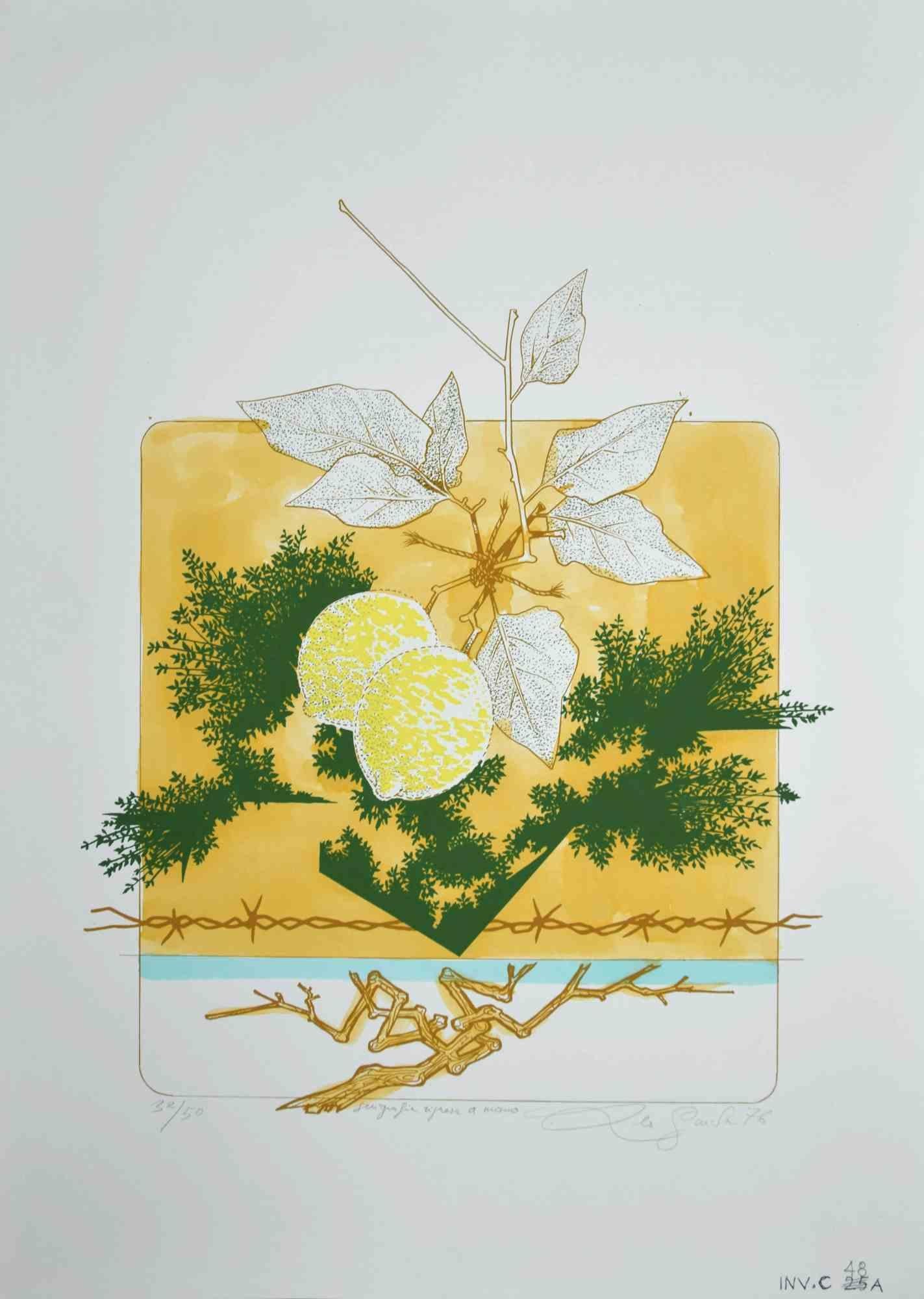 Still Life is an original screen print realized by Leo Guida in 1976.

Hand-signed on the lower right and dated in pencil. Numbered on the lower left,  from the edition of 50 prints.

Good condition.

Leo Guida  (1992 - 2017). Sensitive to current