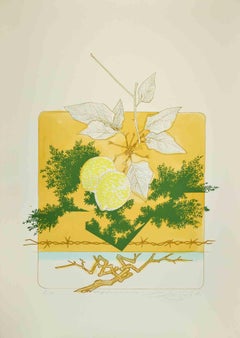 Naturaleza muerta - Serigrafía de Leo Guida - 1976