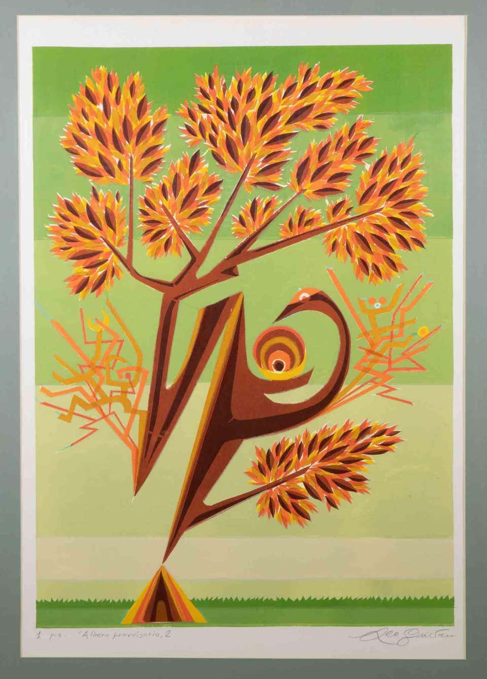 Jon D'Orazio - Acacia, American Modern Lithograph by Jon D'Orazio For ...